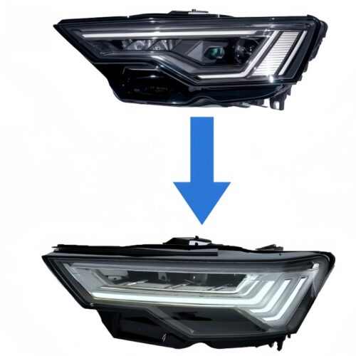 Audi A6 19-24 LED Upgrading AUDI A6 19-24 Matrix modified headlight -Low Upgrading High
