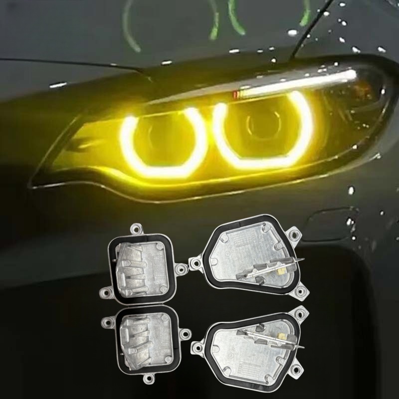 BBMW X1 F48 F49 X2 F39 Yellow daytime running light DRL Module LED headlight 63117428789-90-91-92
