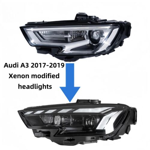 Audi A3 2017-2019 Xenon modified headlights