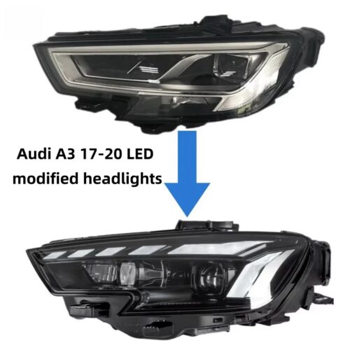 Audi A3 2017-2020 LED modified headlights -Direct plug-in