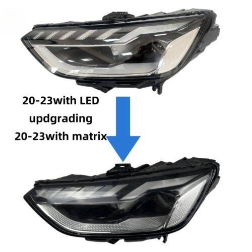 Audi A4 2020-2023 LED modified headlight upgrading 2020-2023 matrix-low upgrading high direct plug-in