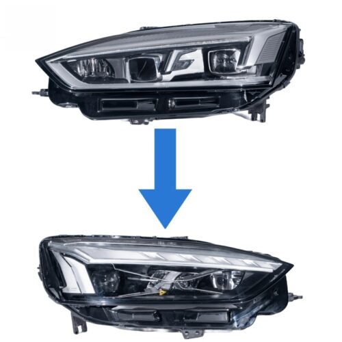 Audi A5 2017-2020 LED modified headlight upgrading 2021-2024 old upgrading new