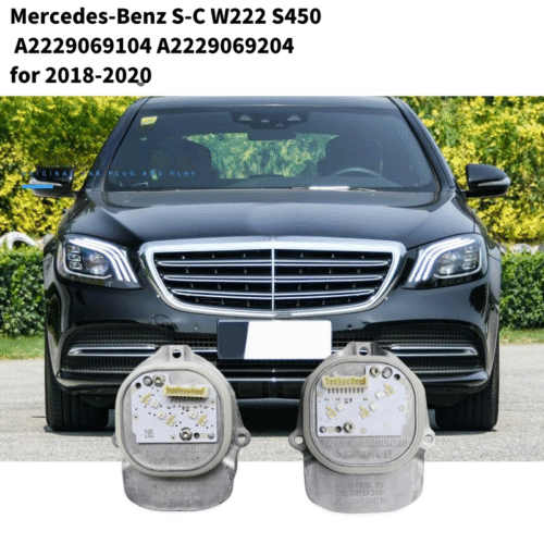 18-20 Mercedes-Benz S-C W222 S450 headlight LED daytime running light module turn signal light A2229069104 A2229069204