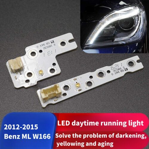 Mercedes-Benz ML W166 LED daytime running light turn signal light source low-end DRL for 2012-2015