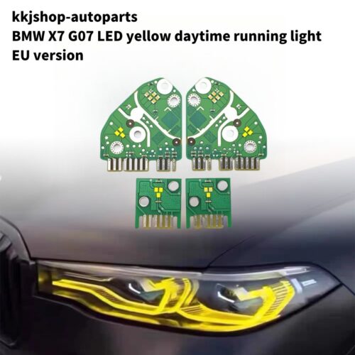 BMW X7 G07 LED yellow daytime running light DRL source chips 63119466175 63119466176 for 19-22 EU version