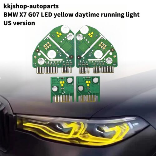 BMW X7 G07 LED yellow daytime running light DRL source chips 63119466177 63119466178 for 19-22 US version