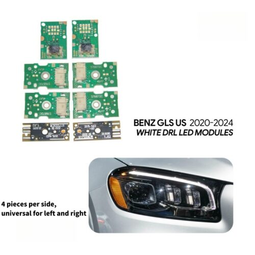 Mercedes-Benz GLS W167 LED daytime running lights DRL turn signal light source chips 2020-2023 US version