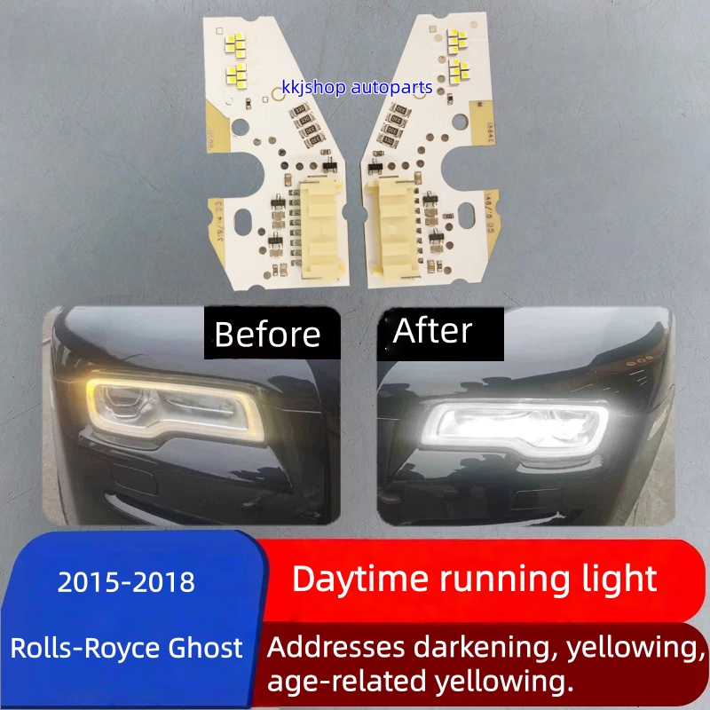 Rolls-Royce Ghost LED headlight daytime running light DRL module board for 2015-2018