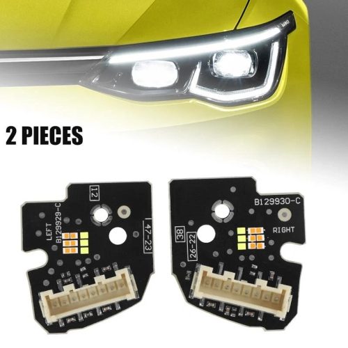 Volkswagen VW GOLF 8 MK8 headlight LED daytime running light DRL board 2020-25