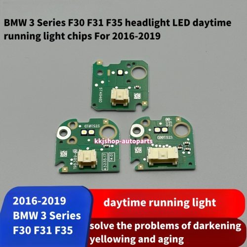 BMW 3 Series F30 F31 F35 headlight LED daytime running light DRL source chips 63117419615 63117419610 63117419610 For 2016-2019