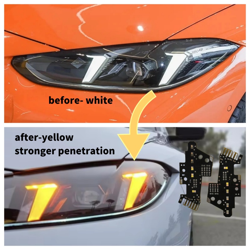 BMW 4 series G80 G82 LCI M3 M4 CSL headlight daytime running lights module