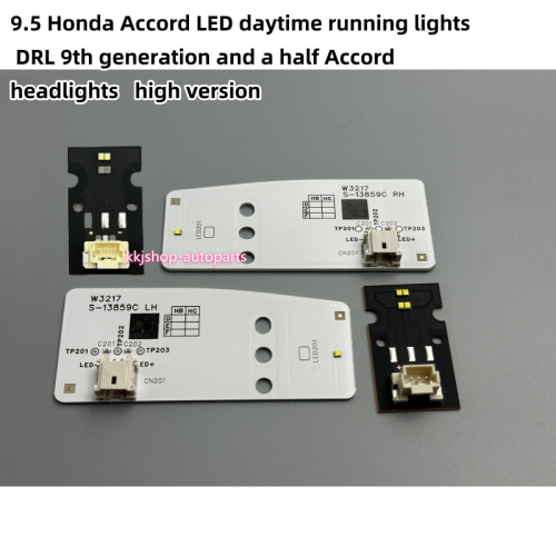 9.5 Honda Accord LED daytime running lights DRL 9th generation and a half Accord headlights 2016-2017 high version