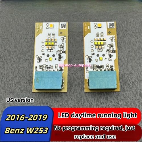 Mercedes-Benz W253 GLC LED daytime running light DRL turn signal light source chips for 2016-2019 US version