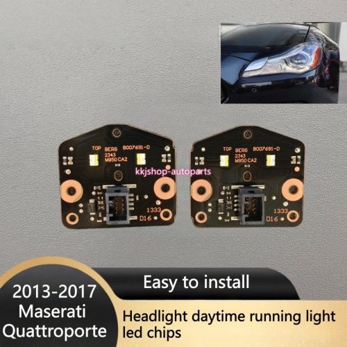 maserati quattroporte headlight LED daytime running light DRL source chips 2013-2017