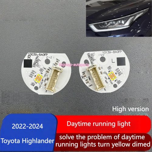 Toyota Highlander LED daytime running light DRL source chips 2022-2024
