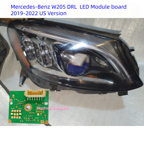 Mercedes Benz C-Class W205 LED daytime running light DRL module 2019-2022