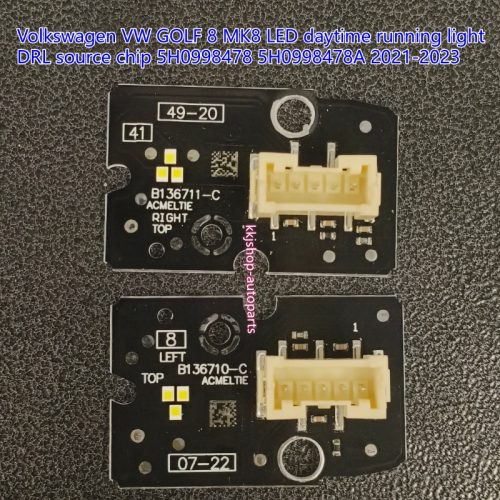 Volkswagen VW GOLF 8 MK8 LED daytime running light DRL source chip 5H0998478 5H0998478A 2021-2023