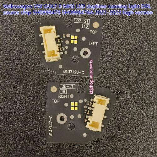 Volkswagen VW GOLF 8 MK8 LED daytime running light DRL source chip 5H0998478 5H0998478A 2021-2023 high version