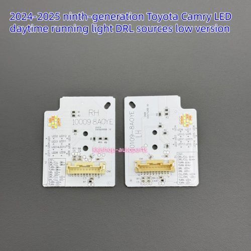 2024-2025 ninth-generation Toyota Camry LED daytime running light DRL sources low