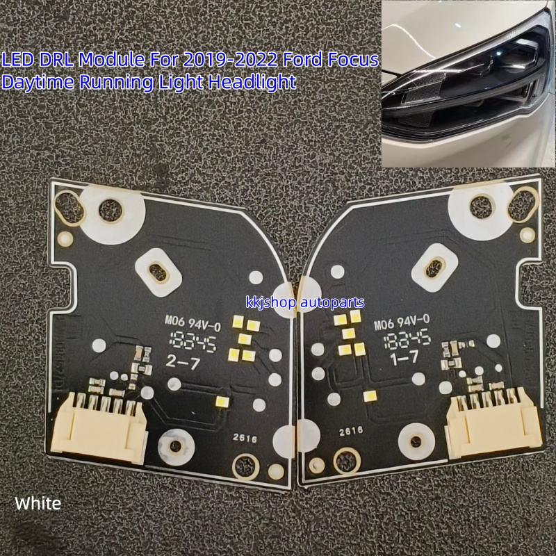 LED DRL Module For 2019-2022 Ford Focus Daytime Running Light Headlight Repair