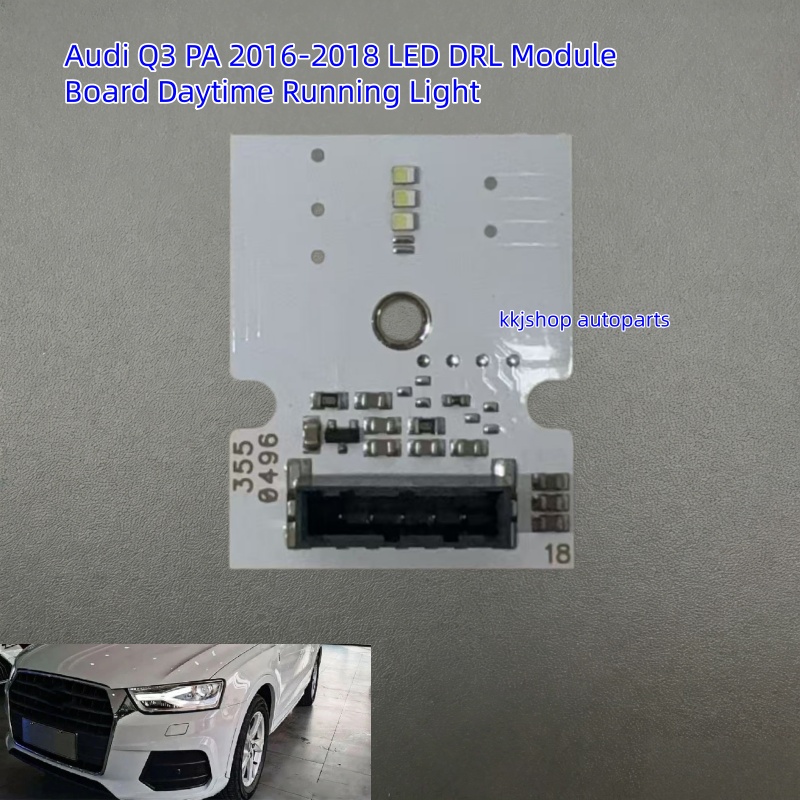 Audi Q3 2016-2018 PA LED DRL LED Board Headlight Daytime Running Light