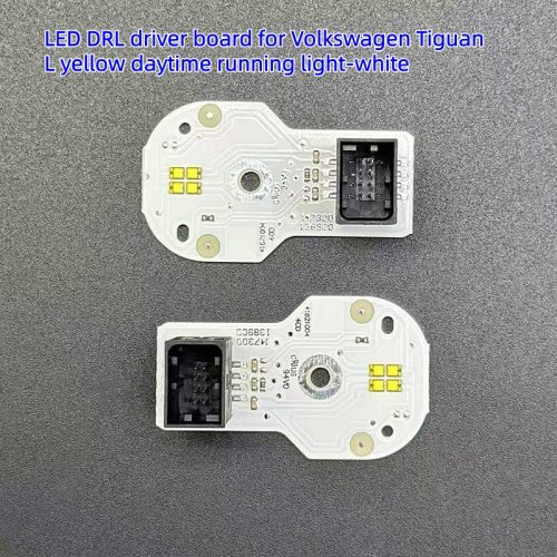 LED DRL driver board for Volkswagen Tiguan L yellow daytime running light-white