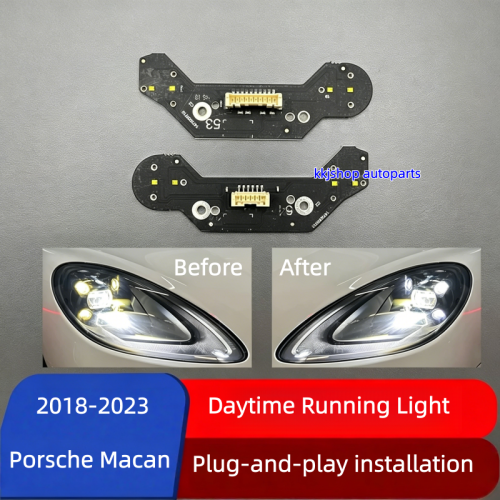Porsche Macan 2018-2023 LED DRL Module Board Headlight Daytime Running Light