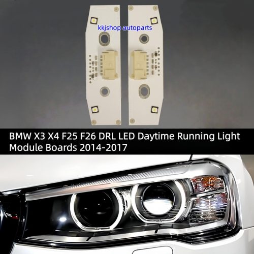 BMW X3 X4 F25 F26 DRL LED Daytime Running Light Module Boards 2014-2017