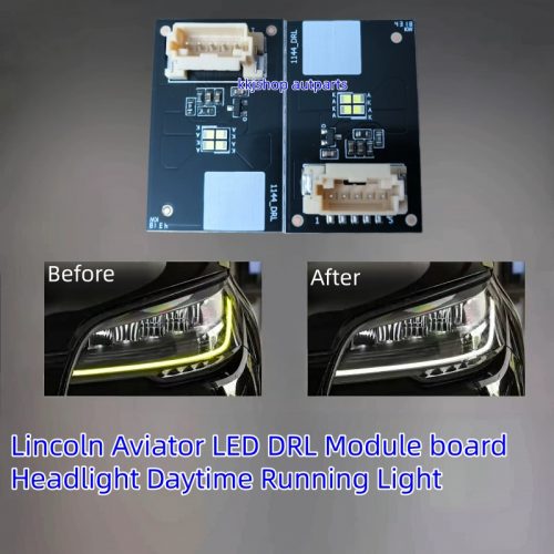Lincoln Aviator LED DRL Module board Headlight Daytime Running Light