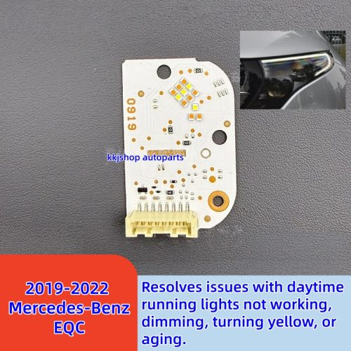LED DRL Module Board Turn Signal for 2019-2022 Mercedes-Benz EQC Headlight