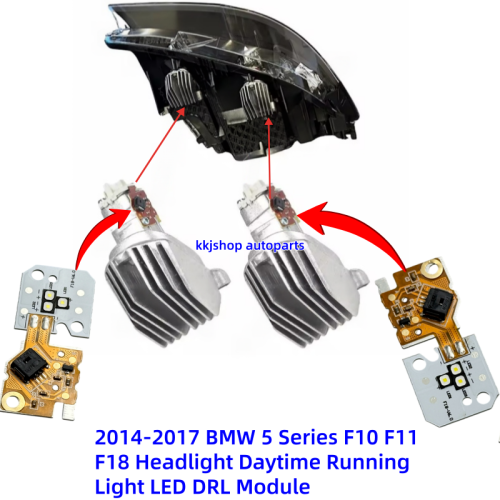 2014-2017 BMW 5 Series F10 F11 F18 Headlight Daytime Running Light
