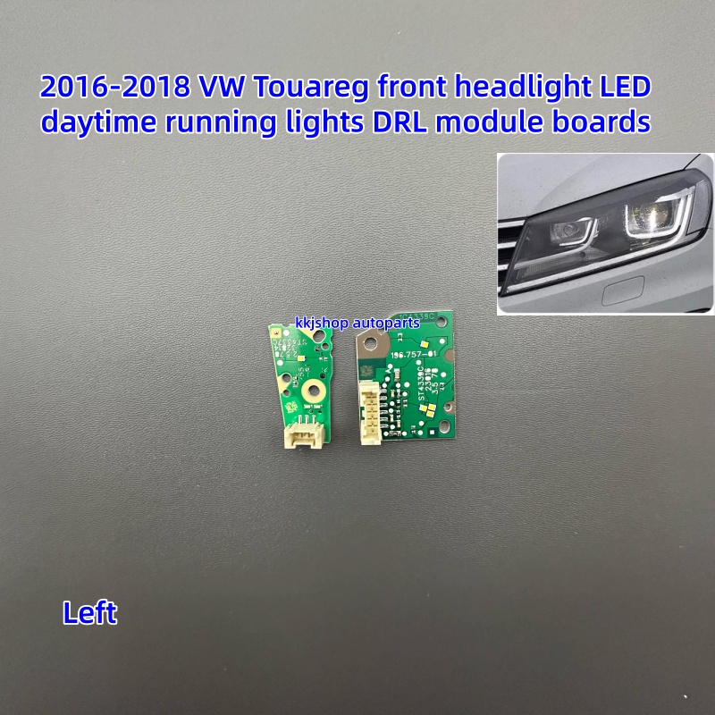2016-2018 VW Touareg front headlight LED daytime running lights DRL