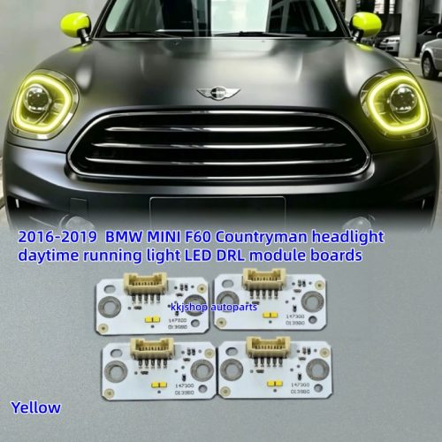 2016-2019 BMW MINI F60 Countryman headlight yellow daytime running light LED DRL module boards