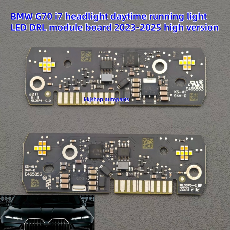 BMW G70 i7 daytime running light LED DRL module board 2023-2025 high