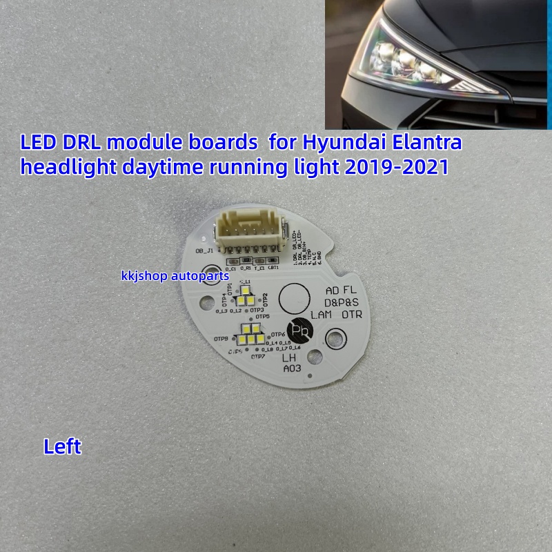 LED DRL module boards for Hyundai Elantra headlight daytime running light