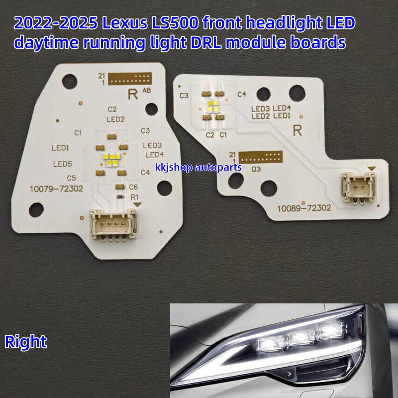 Lexus LS500 2022-2025 LED DRL Module Front Headlight Daytime Running Light-R